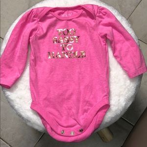 Baby girl Pink long sleeve shirt